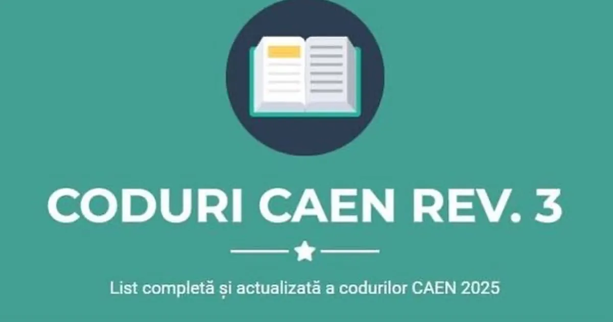 Ghid complet CAEN Rev. 3: procedura ONRC, modificările cheie și actualizarea codurilor pentru firme și PFA